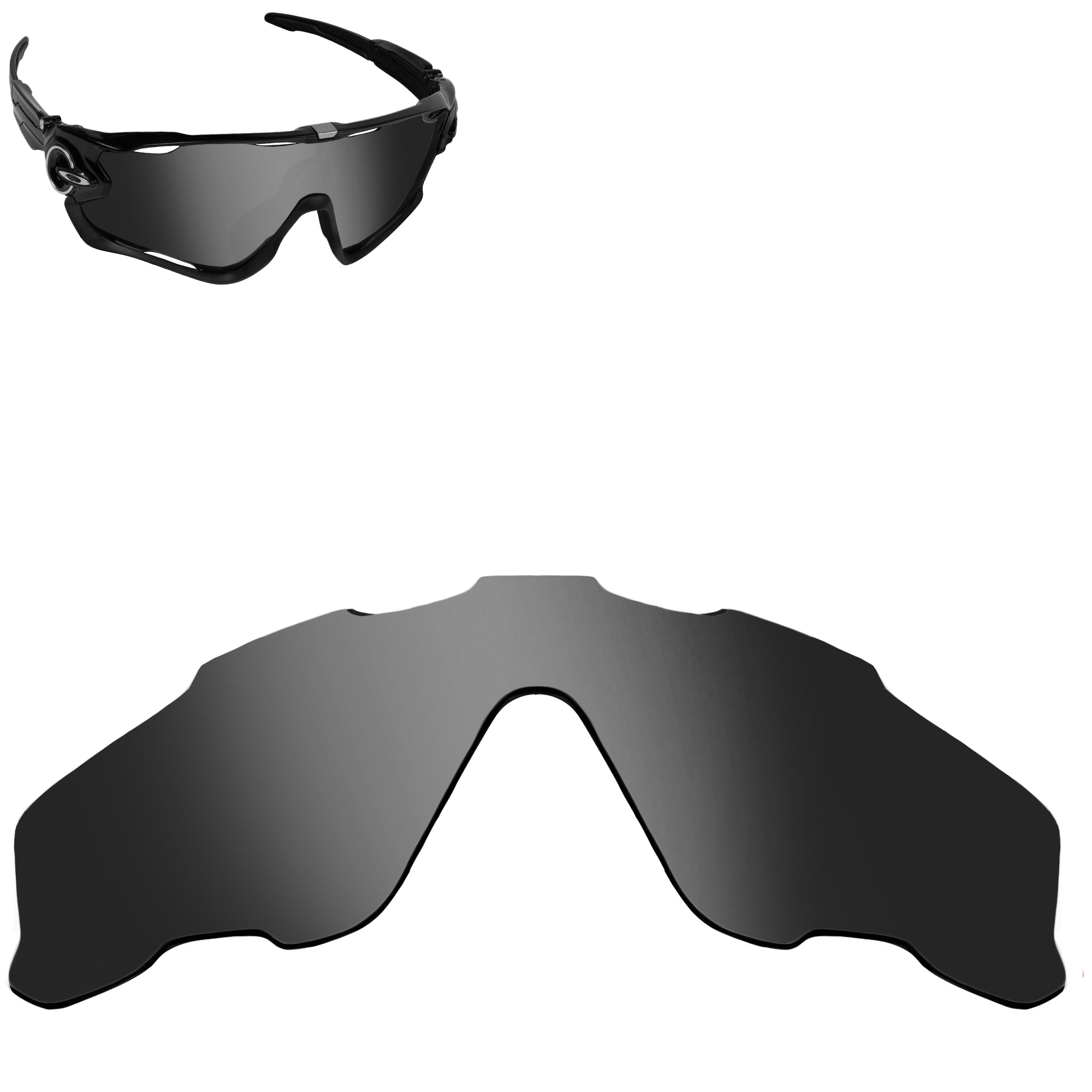 Replacement Lenses for Oakley Jawbreaker Sunglasses AntiScratch Multi